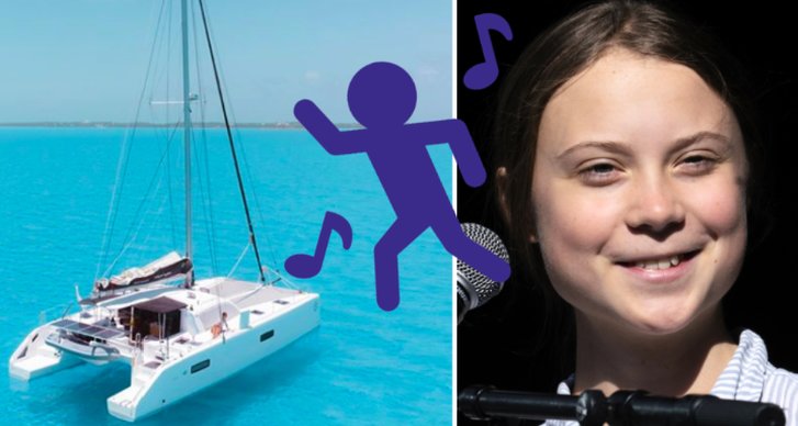 Båt, Greta Thunberg
